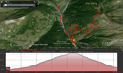 Map Pragelato-Clot Soma