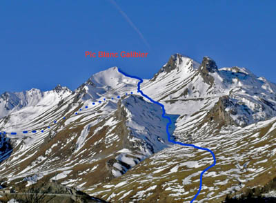 Pic Blanc du Galibier