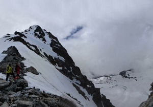 La Cimna ed i laghi Blanc e d'Argentiere