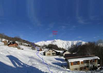 Massa del Turlo dall'alpeggio "le Piane"