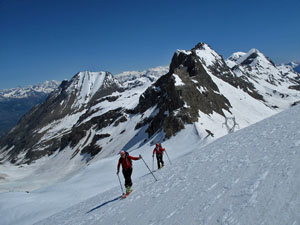 Salendo oltre il col Fenis