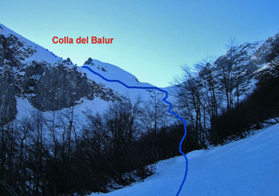 Colla del Balur & Bec della Mazzucchetta