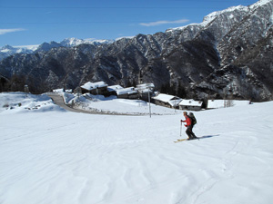 Arrivo a Serre d'Elva