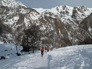 Arrivo alle Grange Colombero Sottano