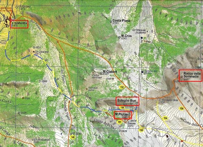 Map Soleglio Bue-Q.2413