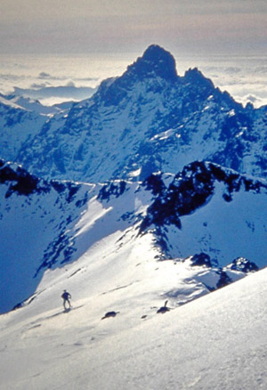 Punta Minuta dalla Pointe des Eboulis