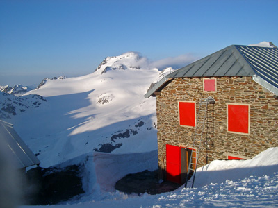 Punta d'Arbola, vista dal Rifugio 3A