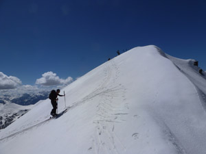 Arrivo in Cima