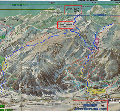 Map Croix Cibouit