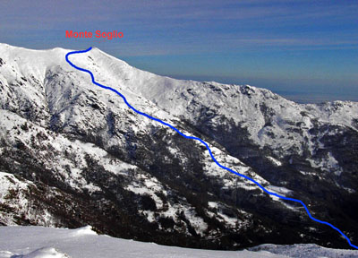 Monte Soglio, versante Pian Audi