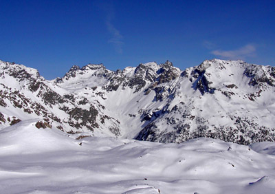 Becca di Luseney dal col du Salvè