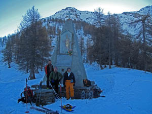 Il Pilone della Madonna delle nevi