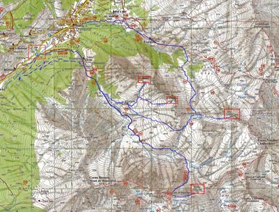 Map Costa Castello