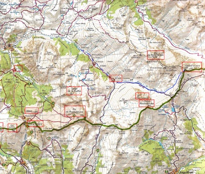 Map Punta Merciàntaira (Grand Glaiza)