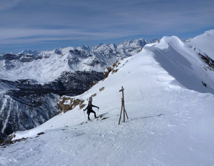 Arrivo al Col Chaude Maison