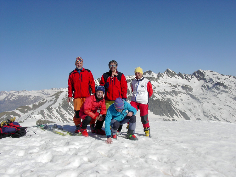 Cima Collalunga_28_cima_Edo, Ettore,Pat, Mario, Giulio