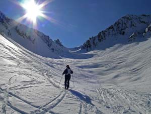 Verso il Colle di Lausa Bruna