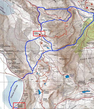 Map Punta Maria