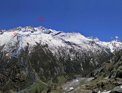 Traversata Gran Paradiso (Rif. Chabod-Rif. Vittorio Emanuele II°