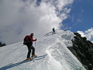 Arrivo in Cima