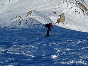 Scendendo verso la Pera Puntua