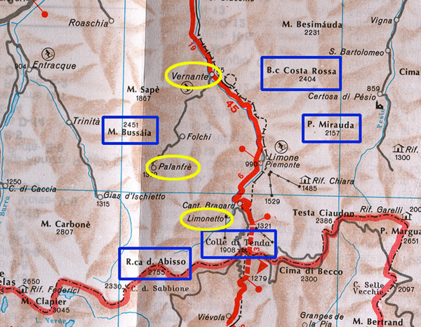 Map val Vermenagna